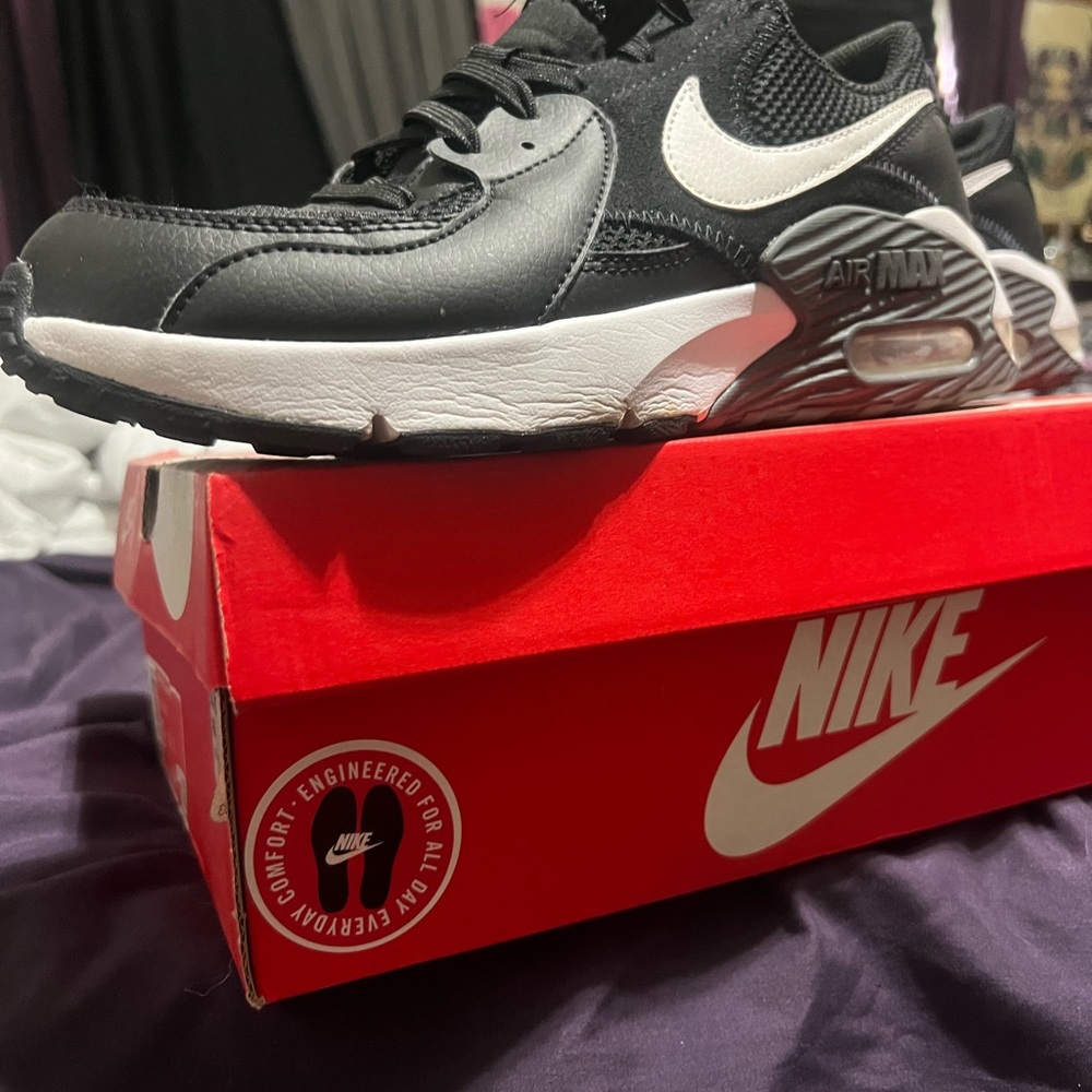 Nike WOMENS Black and White Air Max Sneakers